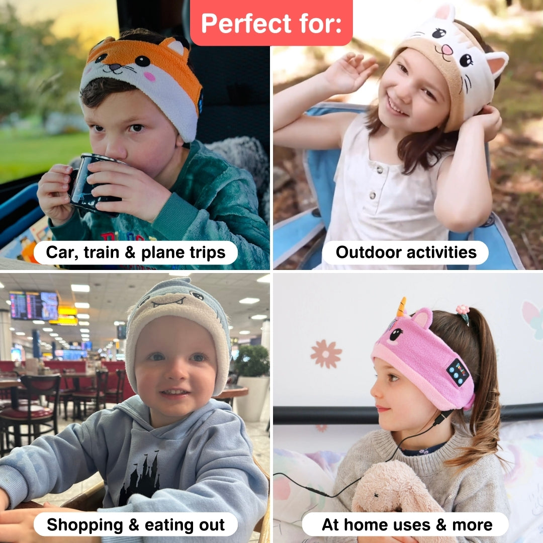 Bandou 2.0: Sensory-Safe Kids Headphones