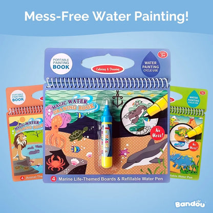 Mess-Free Water-Reveal Activity Pad