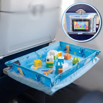 Bandou™ Plane Tray -  Kids Travel Activity Tray