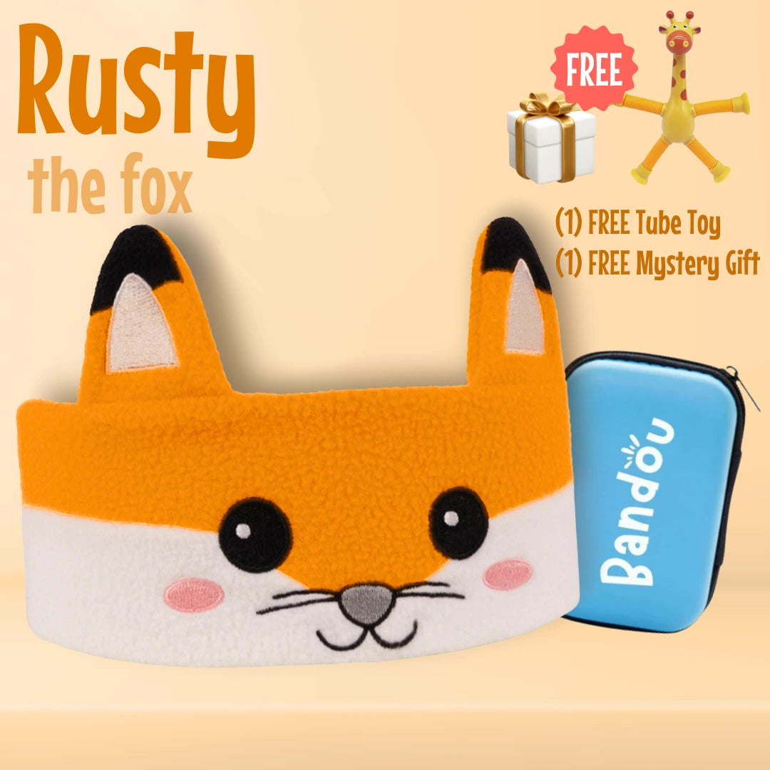 The Original Bandou Headphones + Travel Case Bundle
