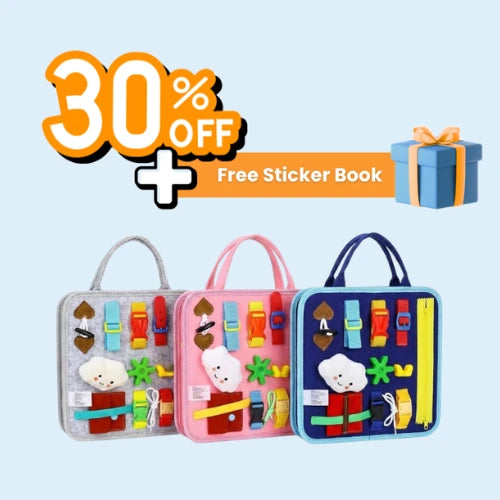 Bandou™ Montessori Busy Board