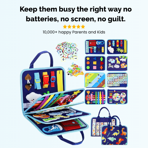 Bandou™ Montessori Busy Board