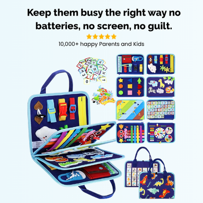 Bandou™ Montessori Busy Board