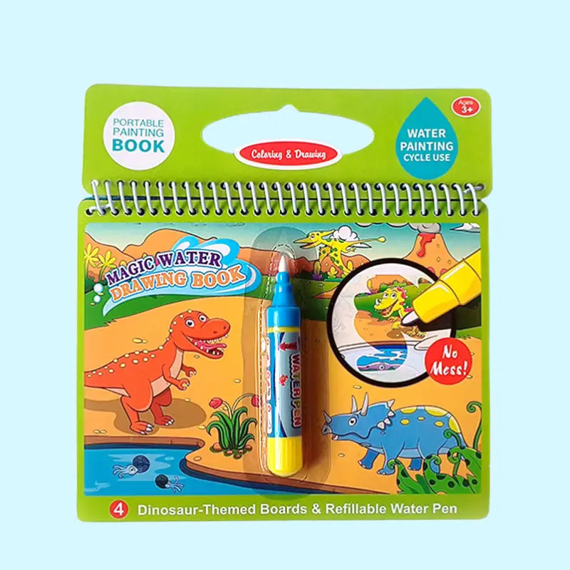 Mess-Free Water-Reveal Activity Pad
