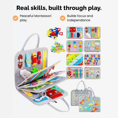 Bandou™ Montessori Busy Board