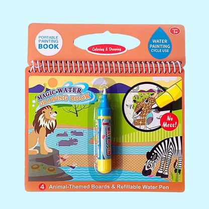 Mess-Free Water-Reveal Activity Pad