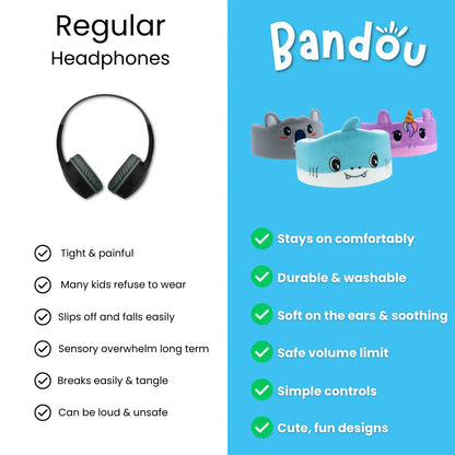 Bandou 2.0: Sensory-Safe Kids Headphones